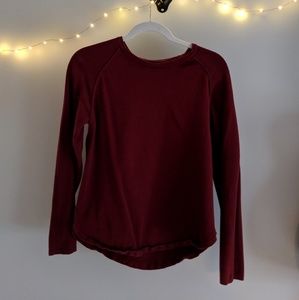 Red Jeanne Pierre sweater